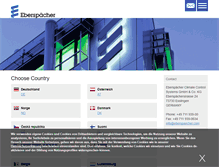 Tablet Screenshot of eberspaecher-registration.com